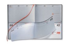 daily weekly double format desk planner